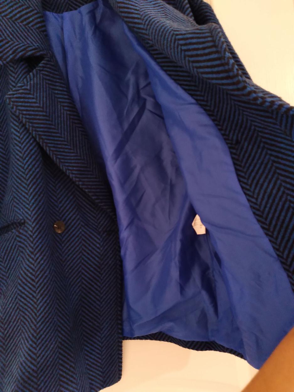 saks mavisi oversize kase kaban — görsel 6/12