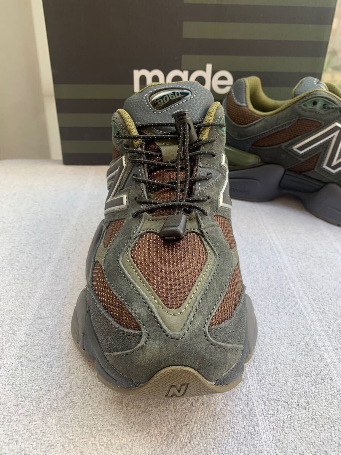 New Balance 9060 Blacktop Dark Moss — görsel 3/6