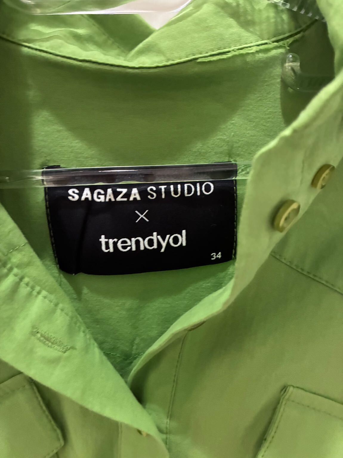 Sagaza Studio Yeşil Elbise — görsel 3/6