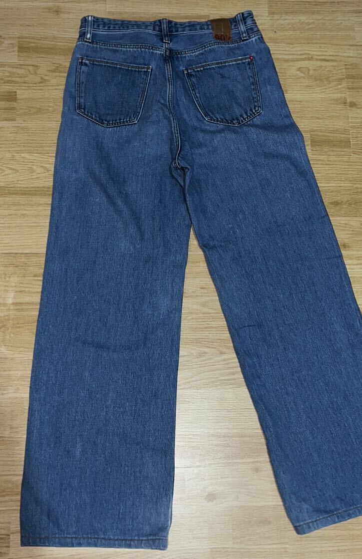 Geniş Paça Kot Pantolon Mavi — görsel 2/2