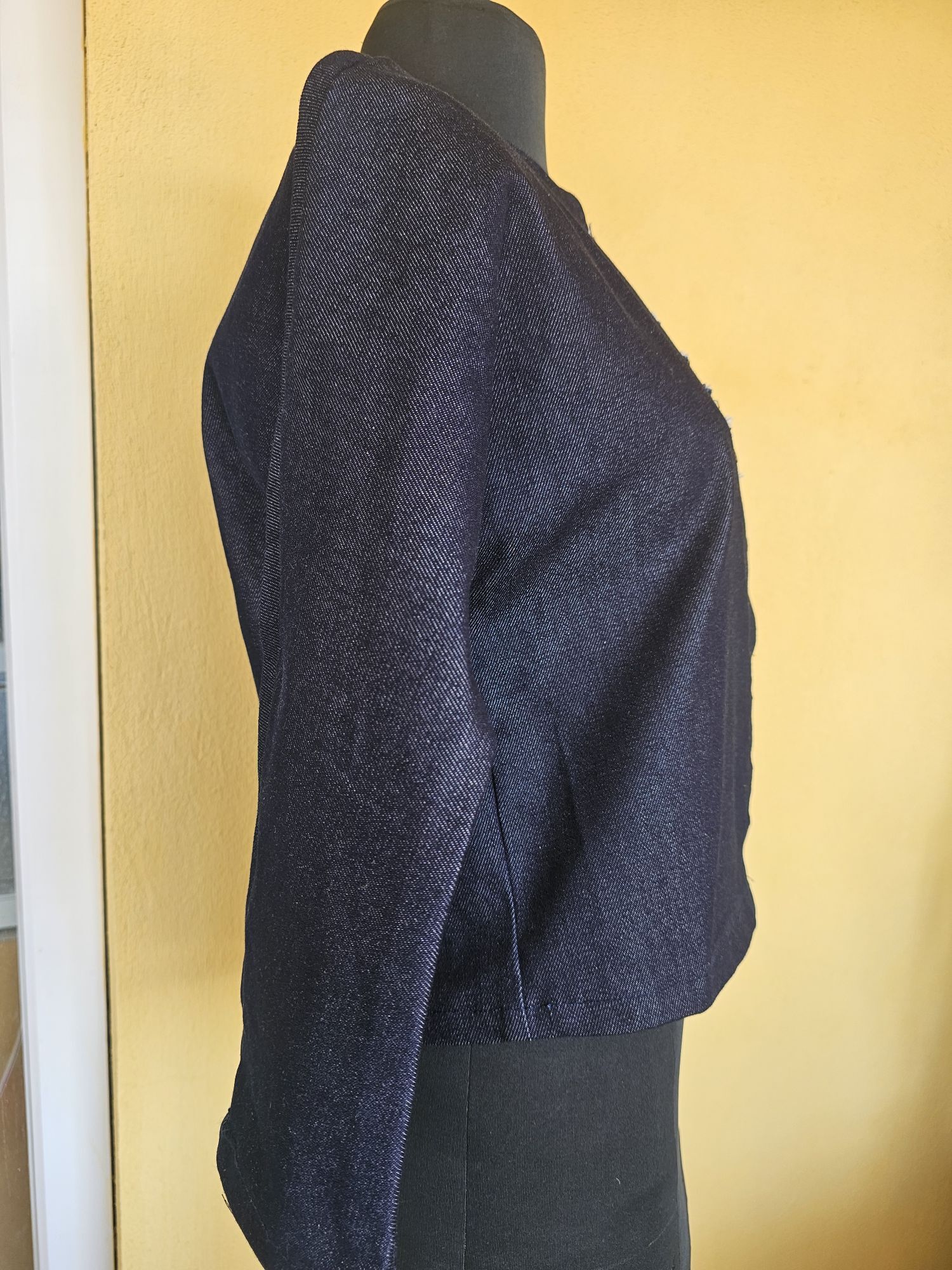 Mavi Kot Ceket — görsel 3/6