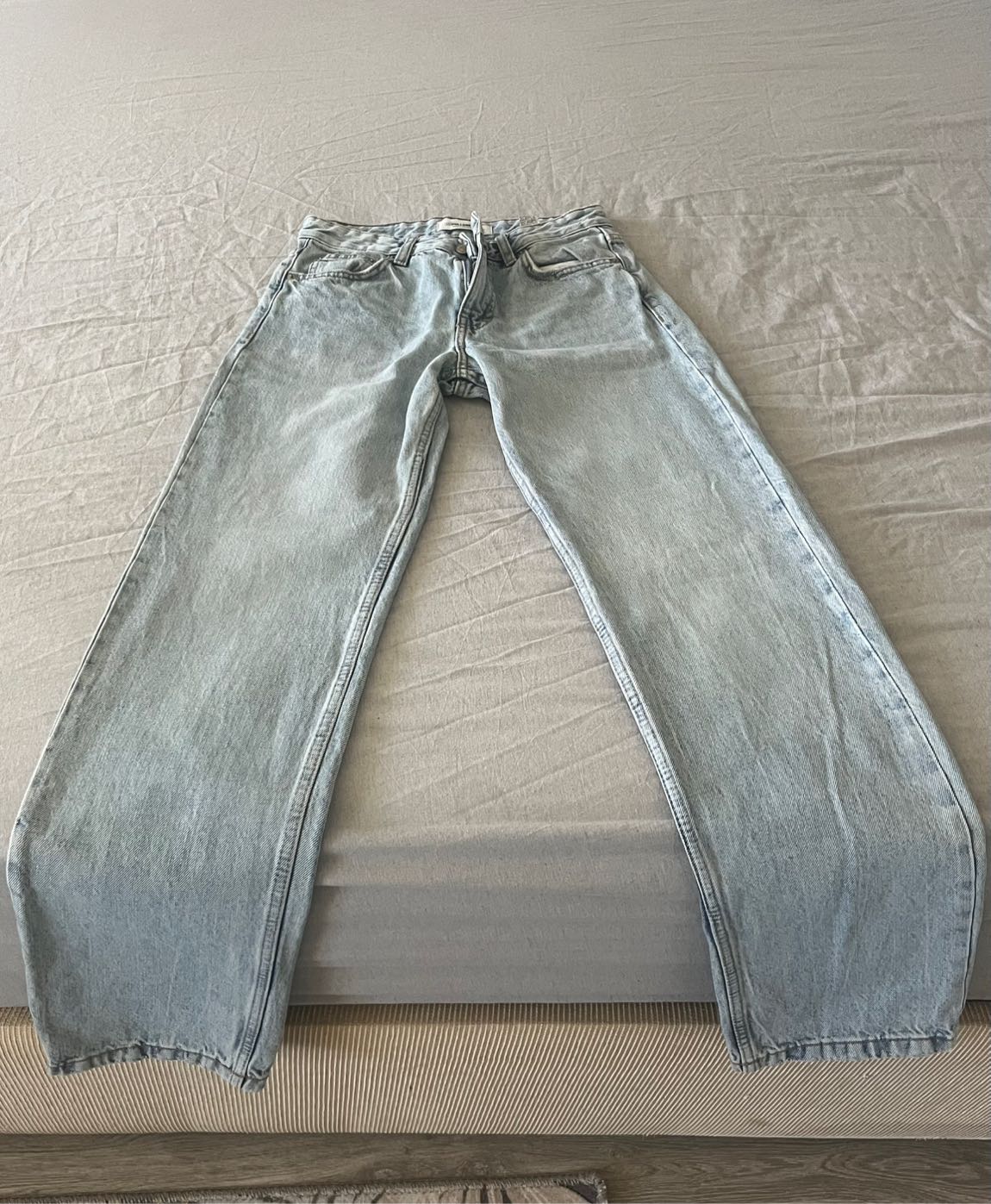 pull&bear straight fit orta bel jean — görsel 4/4