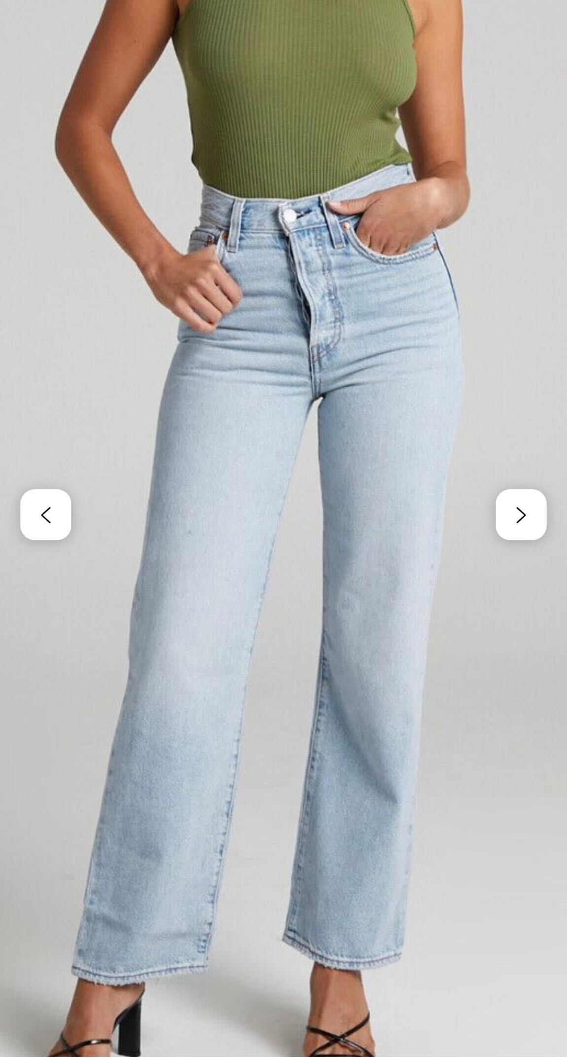LEVİS RİBCAGE STRAİGHT ANKLE JEAN — görsel 3/3
