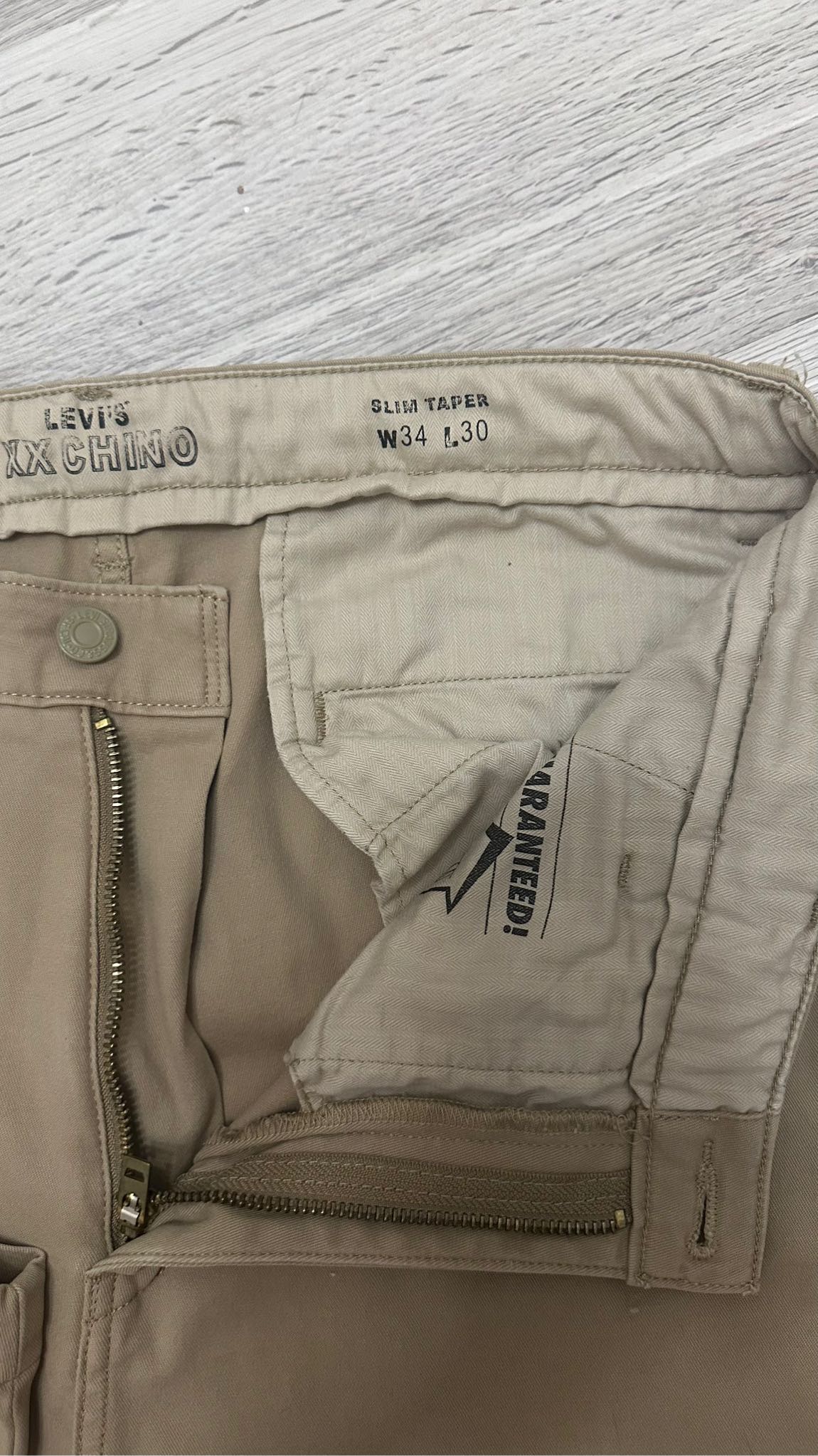 Levi's Erkek Bej Pantolon — görsel 4/4