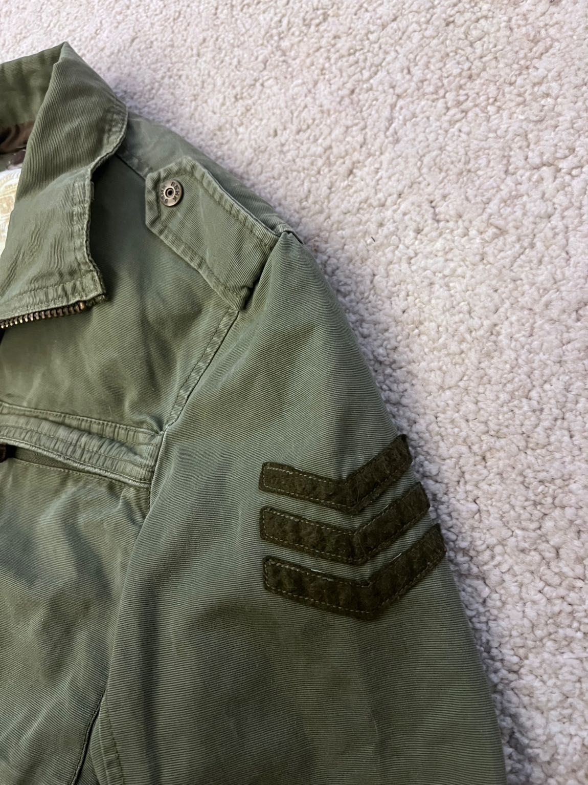 Military Type Y2K Old Bershka Ceket — görsel 5/5