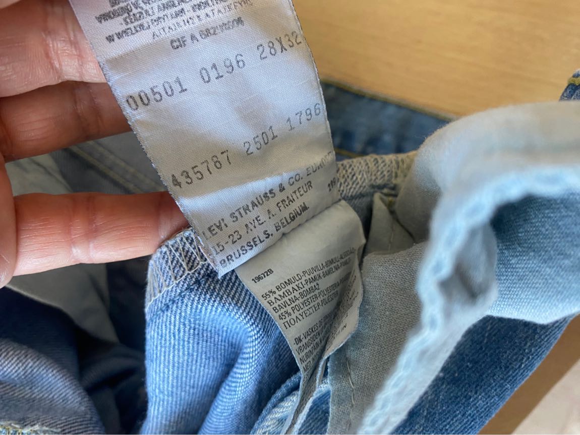 LEVİS KOT PANTOLON ORJİNAL — görsel 7/8