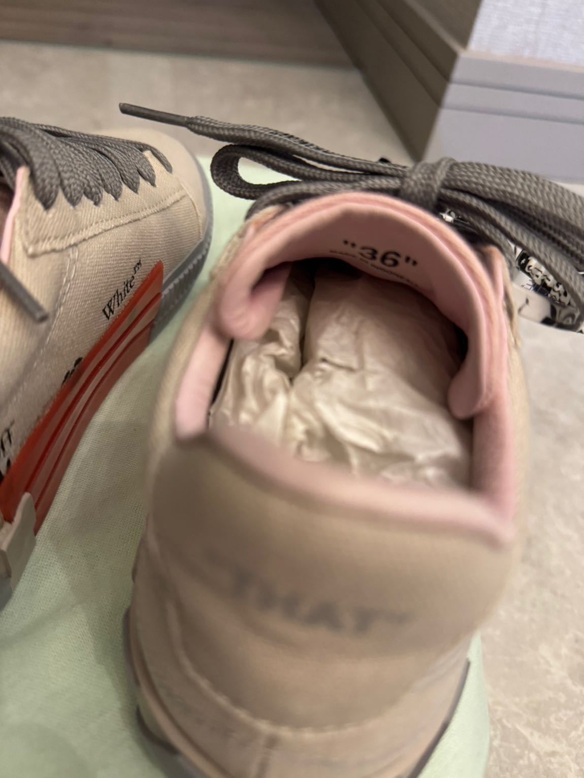 Off White Sneaker 36 numara orijinal — görsel 4/8