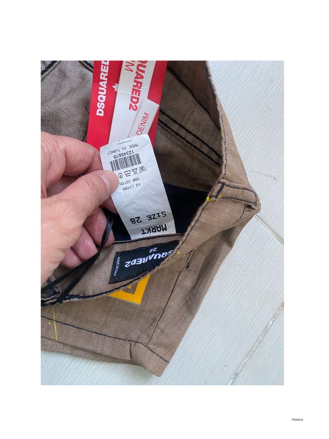 Dsquared2 etiketli mini şort — görsel 3/6