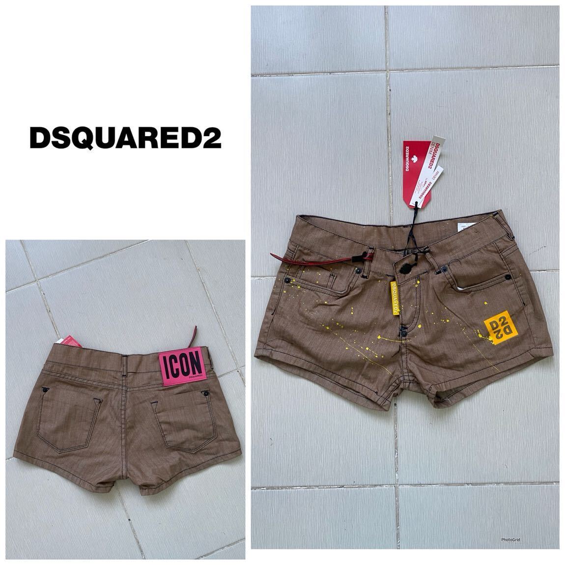 Dsquared2 etiketli mini şort — görsel 5/6