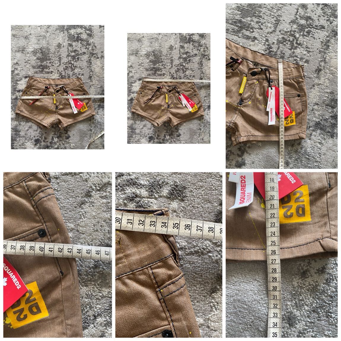 Dsquared2 etiketli mini şort — görsel 6/6