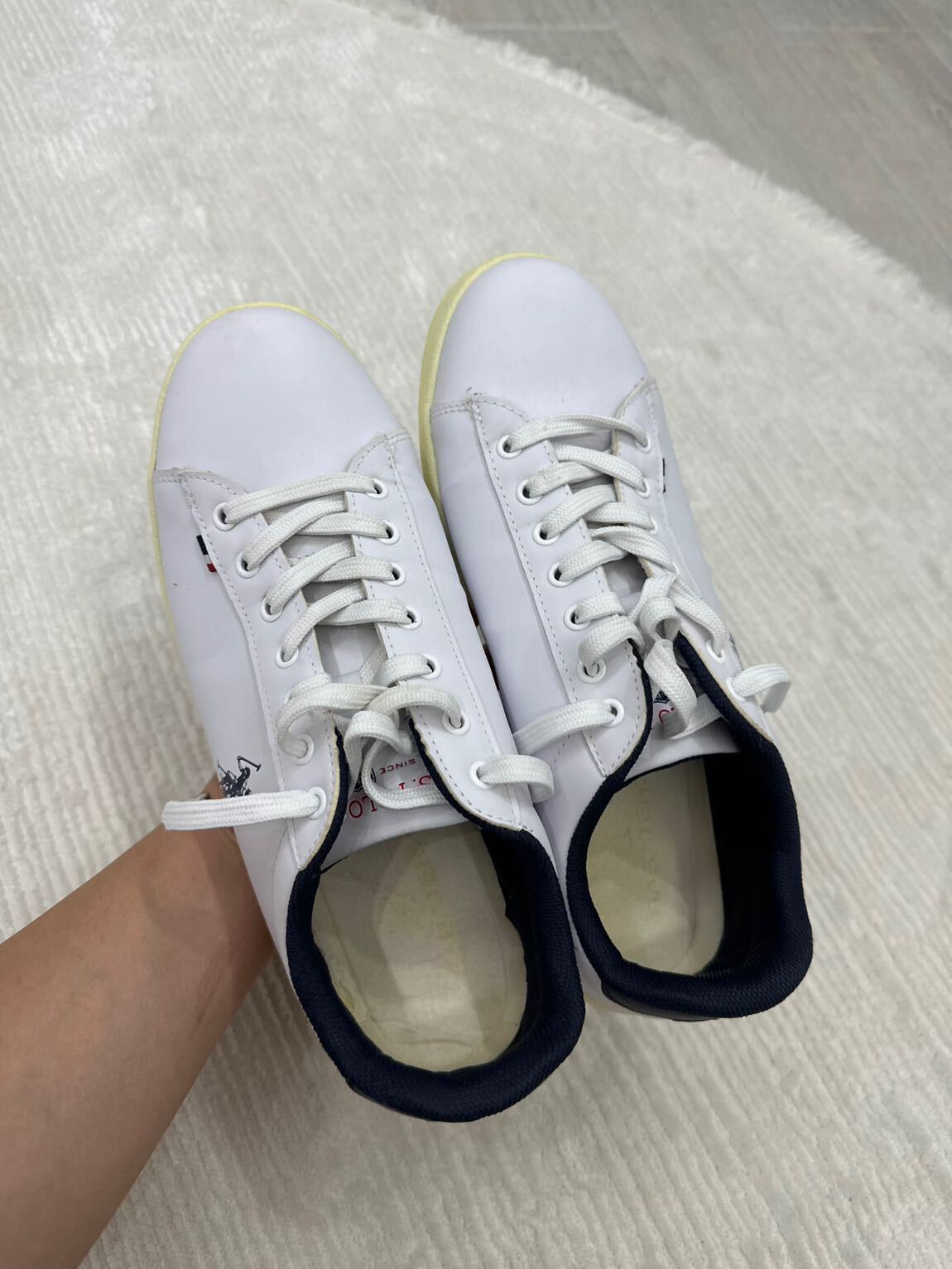 U.S. Polo Assn. Beyaz Sneaker — görsel 2/4