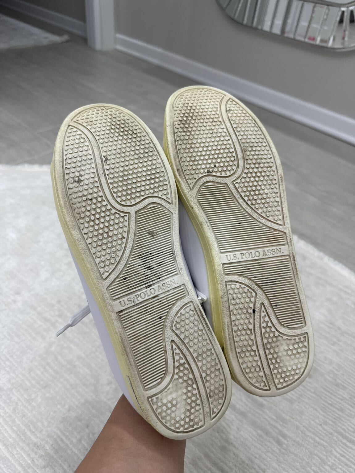 U.S. Polo Assn. Beyaz Sneaker — görsel 3/4