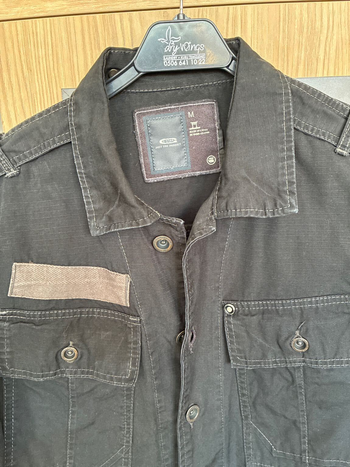 Gstar overshirt medium beden — görsel 2/8