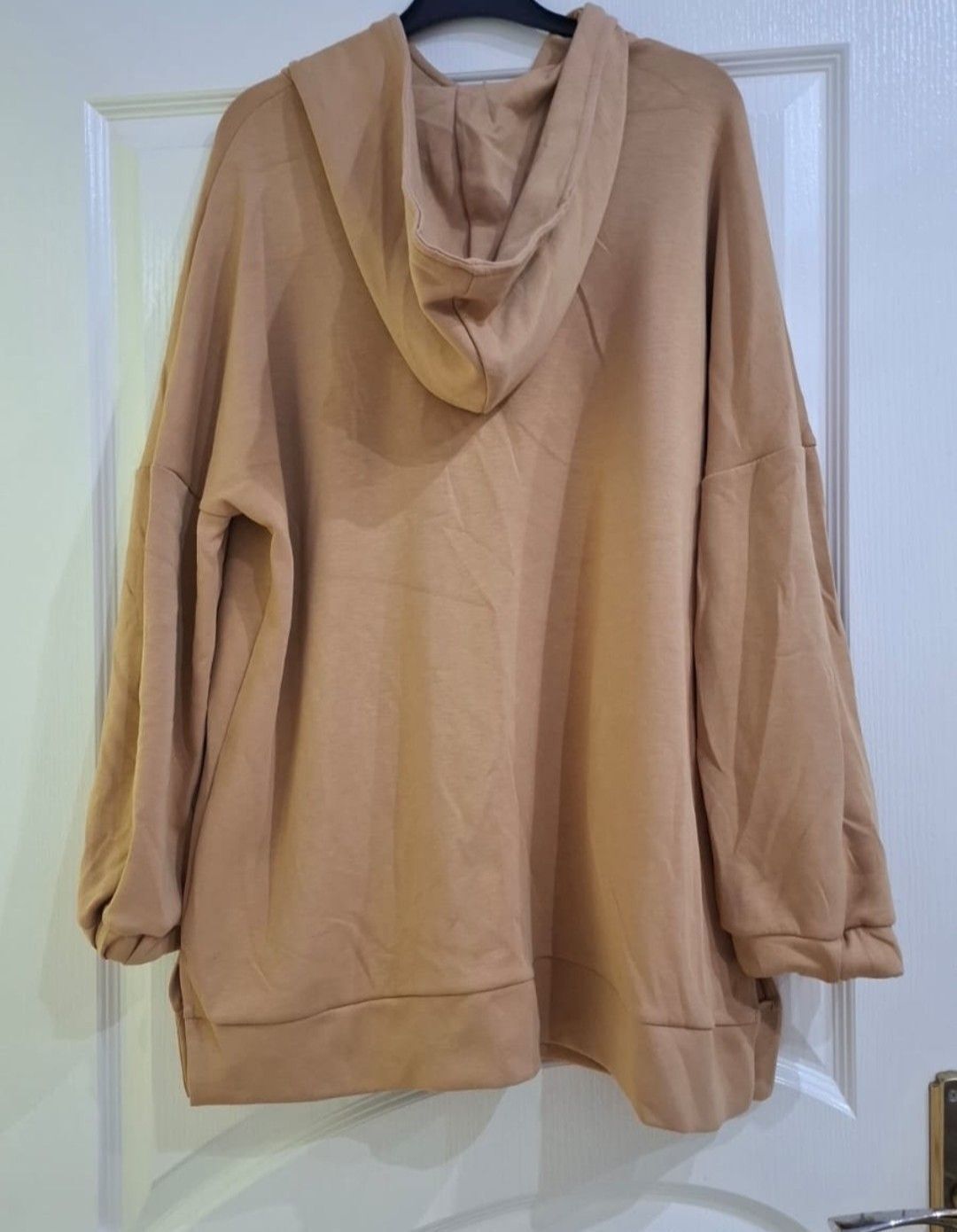 Bej Kapüşonlu Sweatshirt ikili takım — görsel 2/4