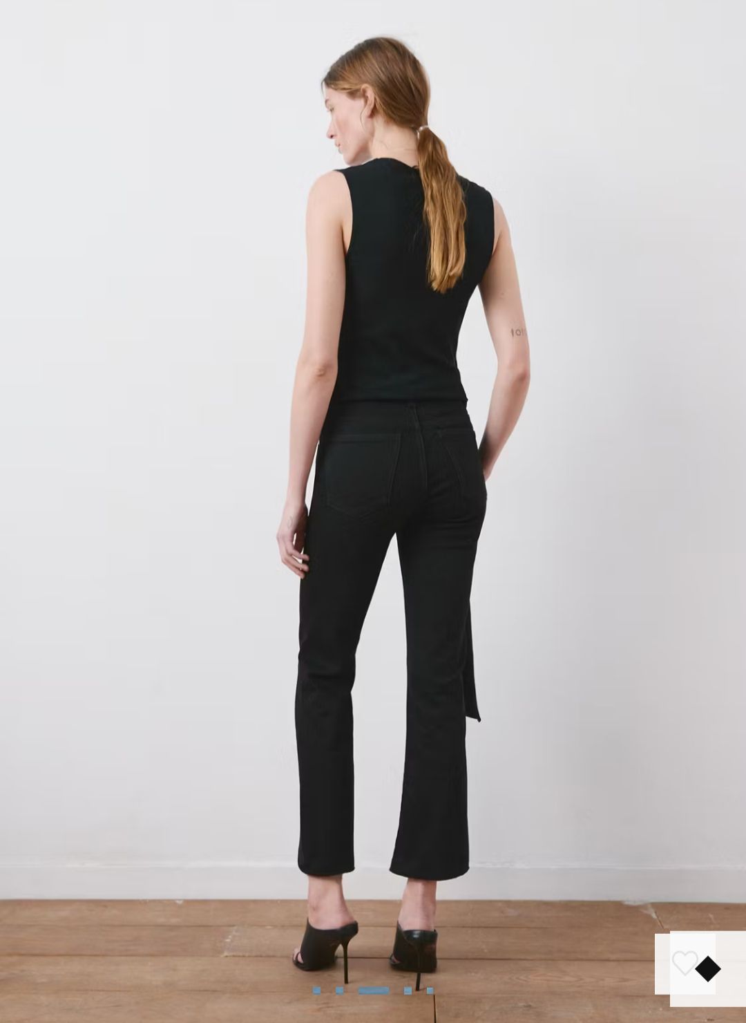 Mango Sienna Flared Crop — görsel 5/6