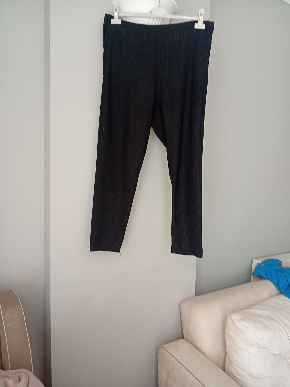 Siyah Ribanalı Pantolon — görsel 4/5