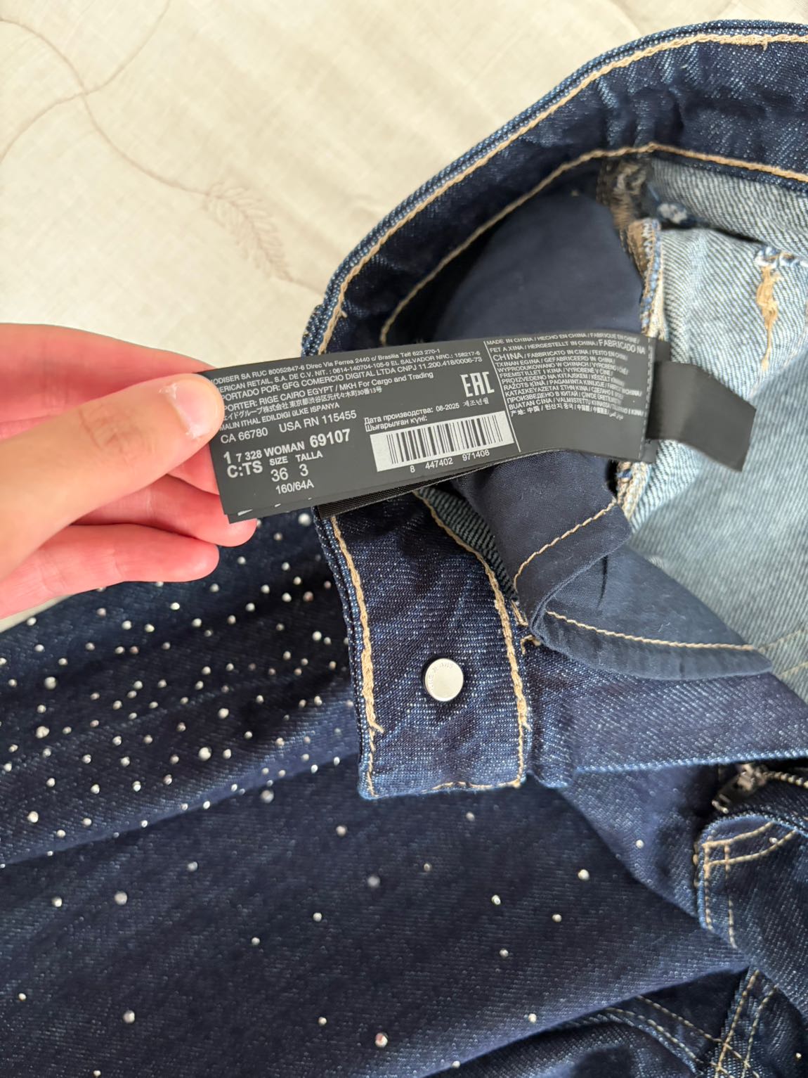 Mango Kadın Jean Pantolon — görsel 9/10