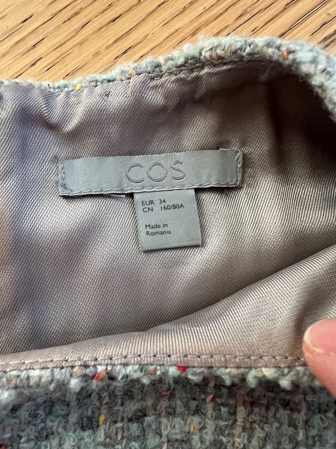 COS Mavi Tüvit bluz — görsel 6/6