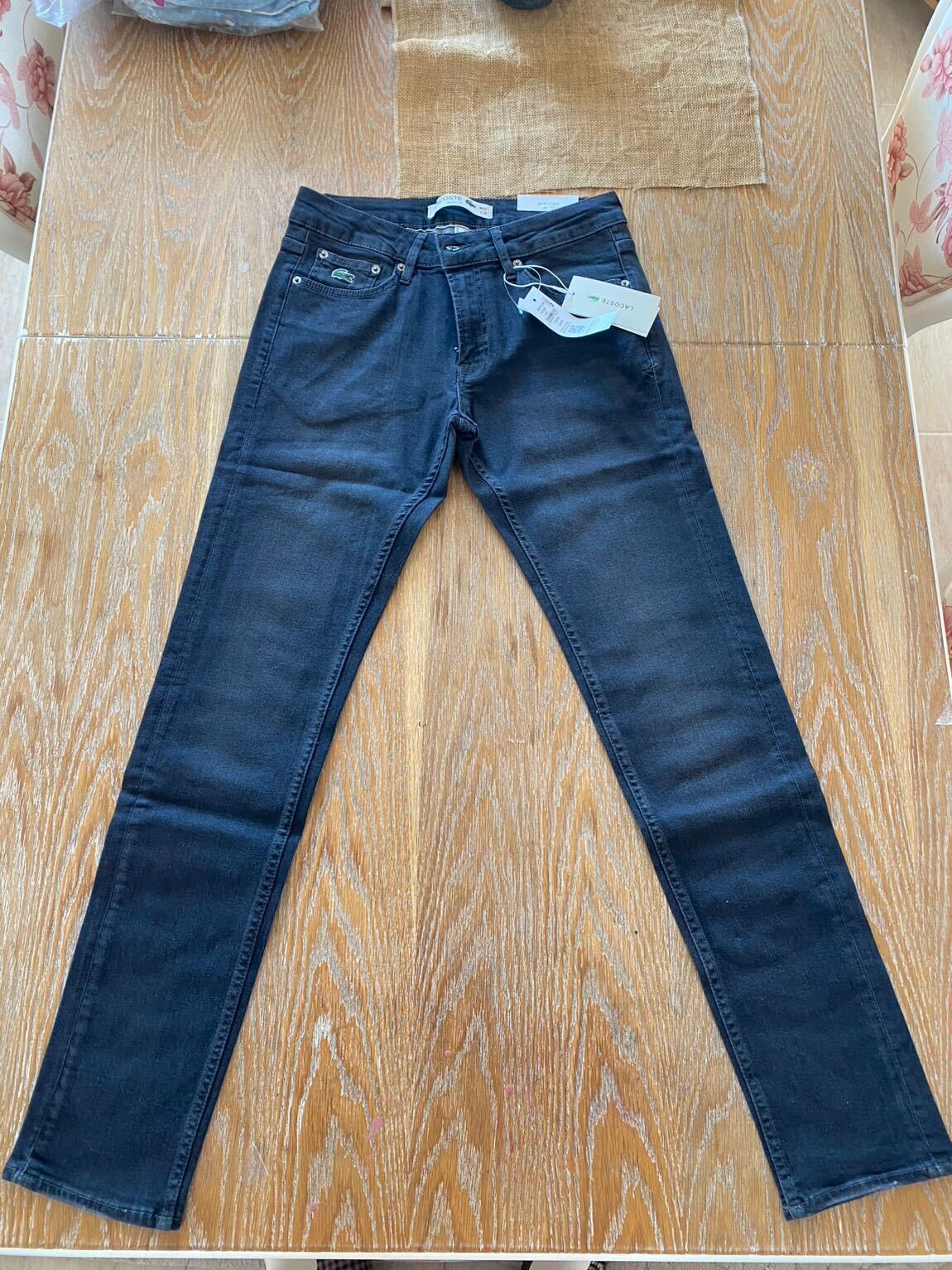 Lacoste Gri Jean Pantolon — görsel 4/8