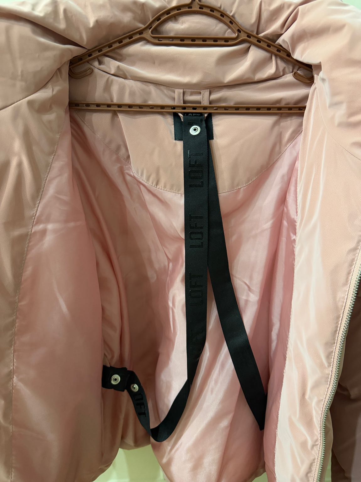 Pembe Şişme Mont — görsel 3/5