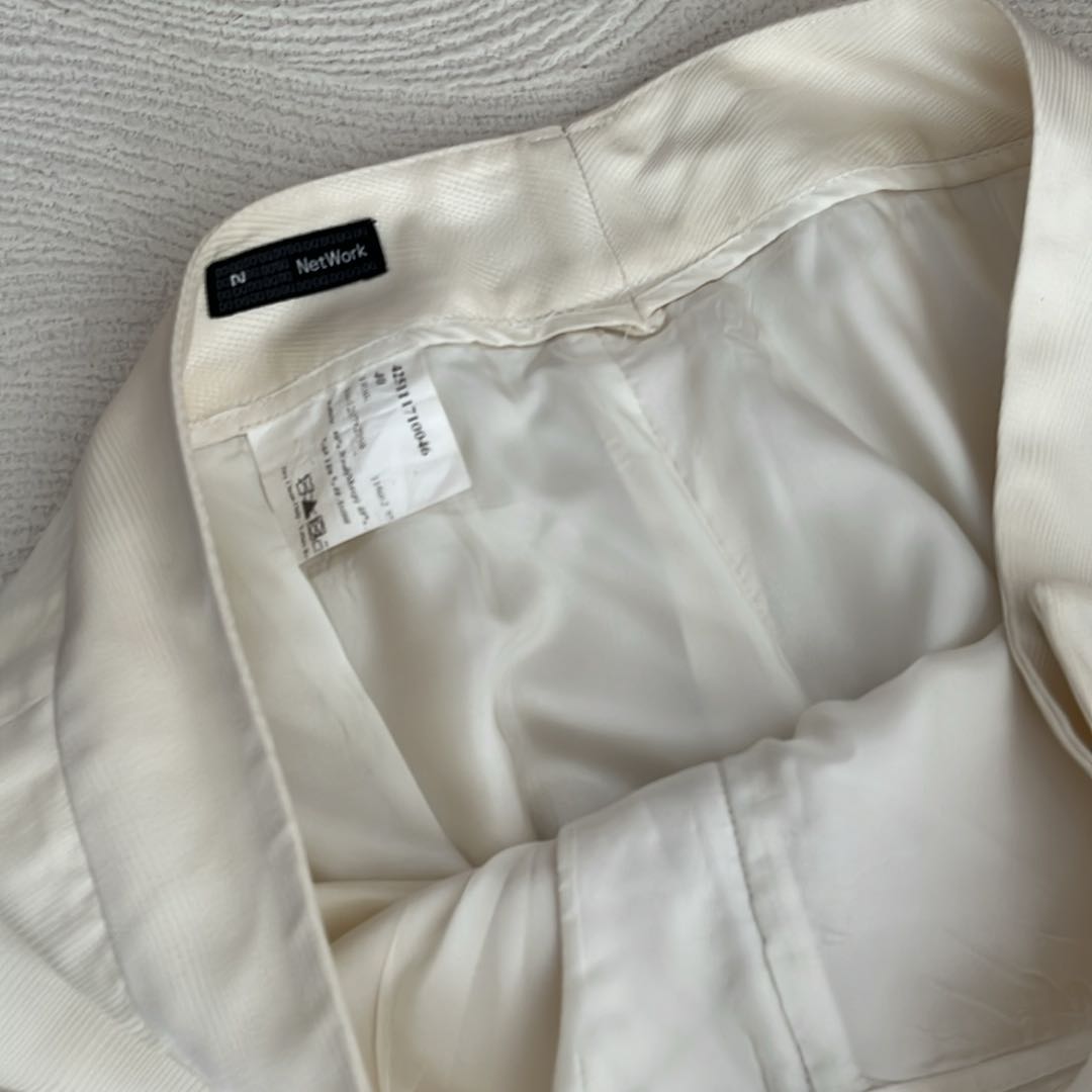 Network Krem Geniş Paça Pantolon — görsel 5/7