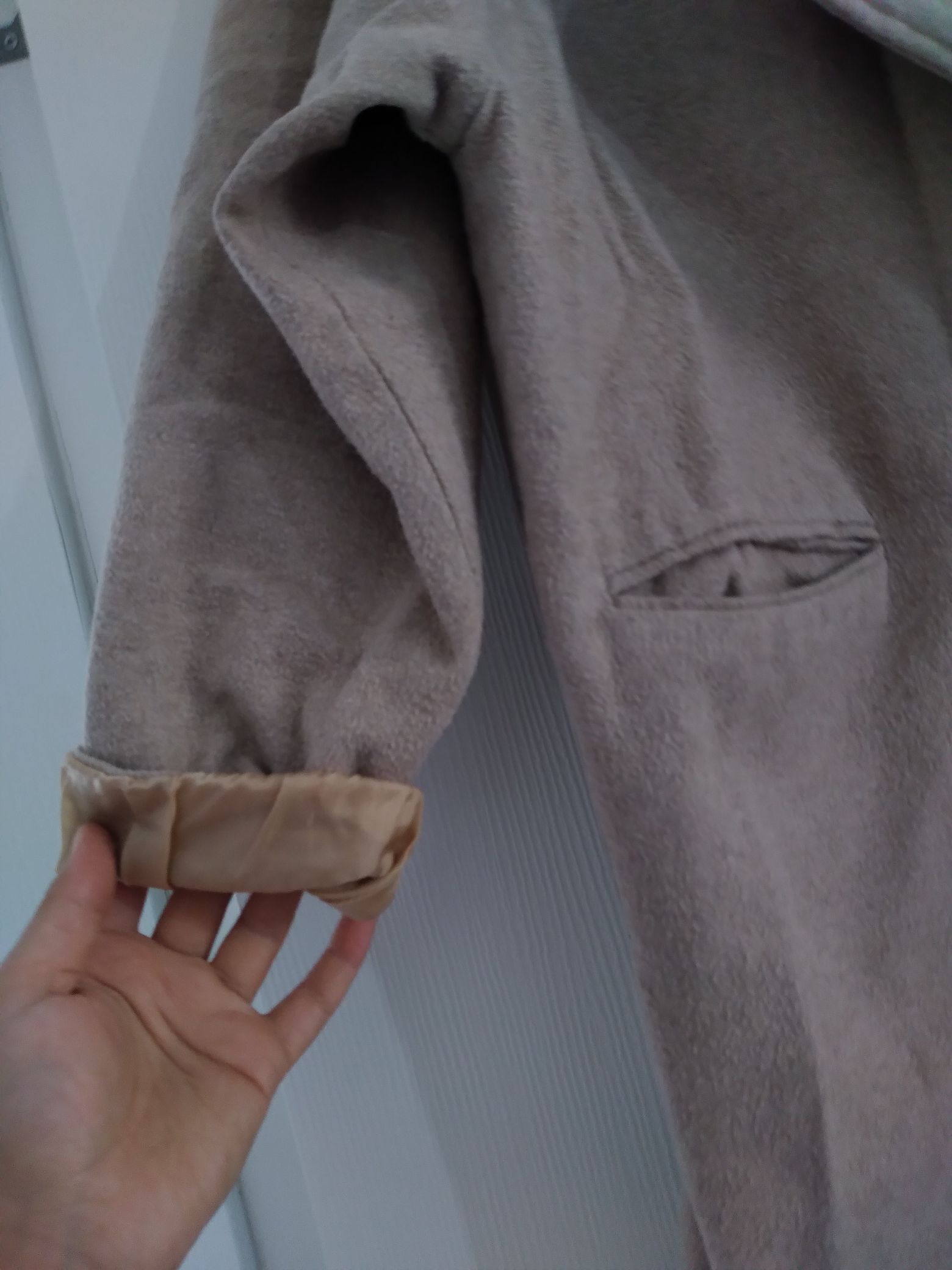 oversize kaşe ceket — görsel 3/10