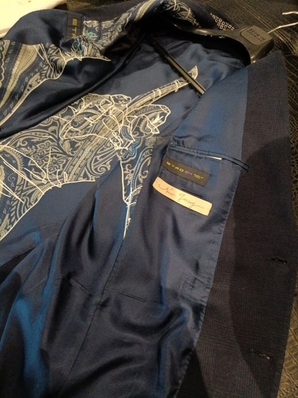 Etro Lacivert Blazer Ceket 54 — görsel 5/8
