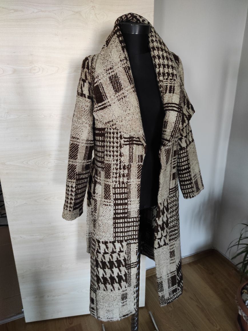 Uzun model kaşe kaban — görsel 6/8