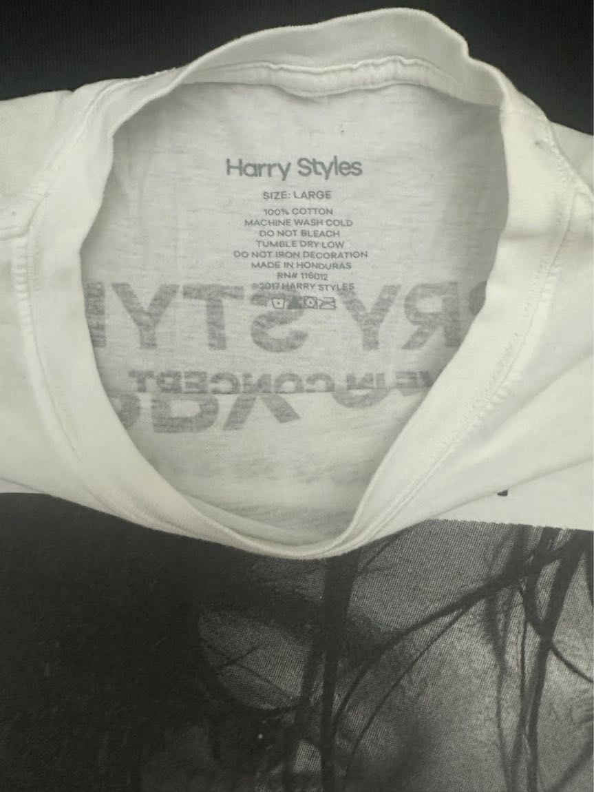 Harry Styles 2017 İlk Tur Konser Tişörtü — görsel 3/3