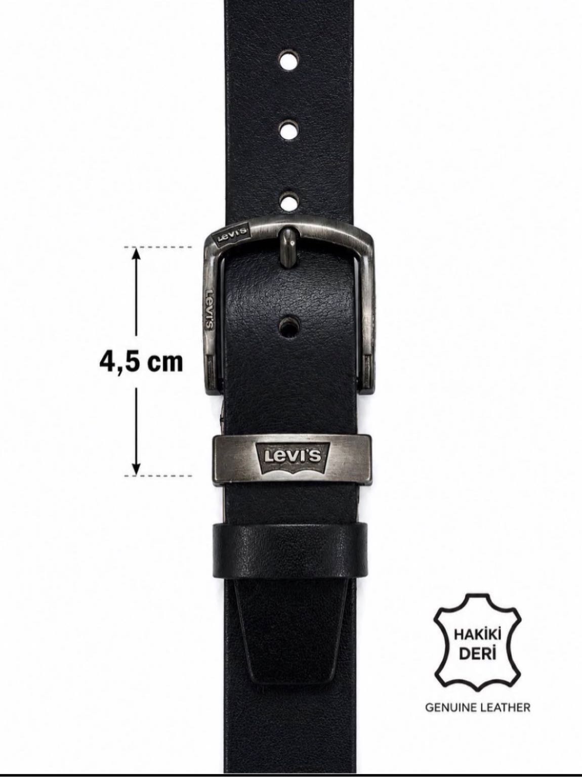 Hakiki Deri Levi's Kemer 2 li set 4,5 cm — görsel 3/7