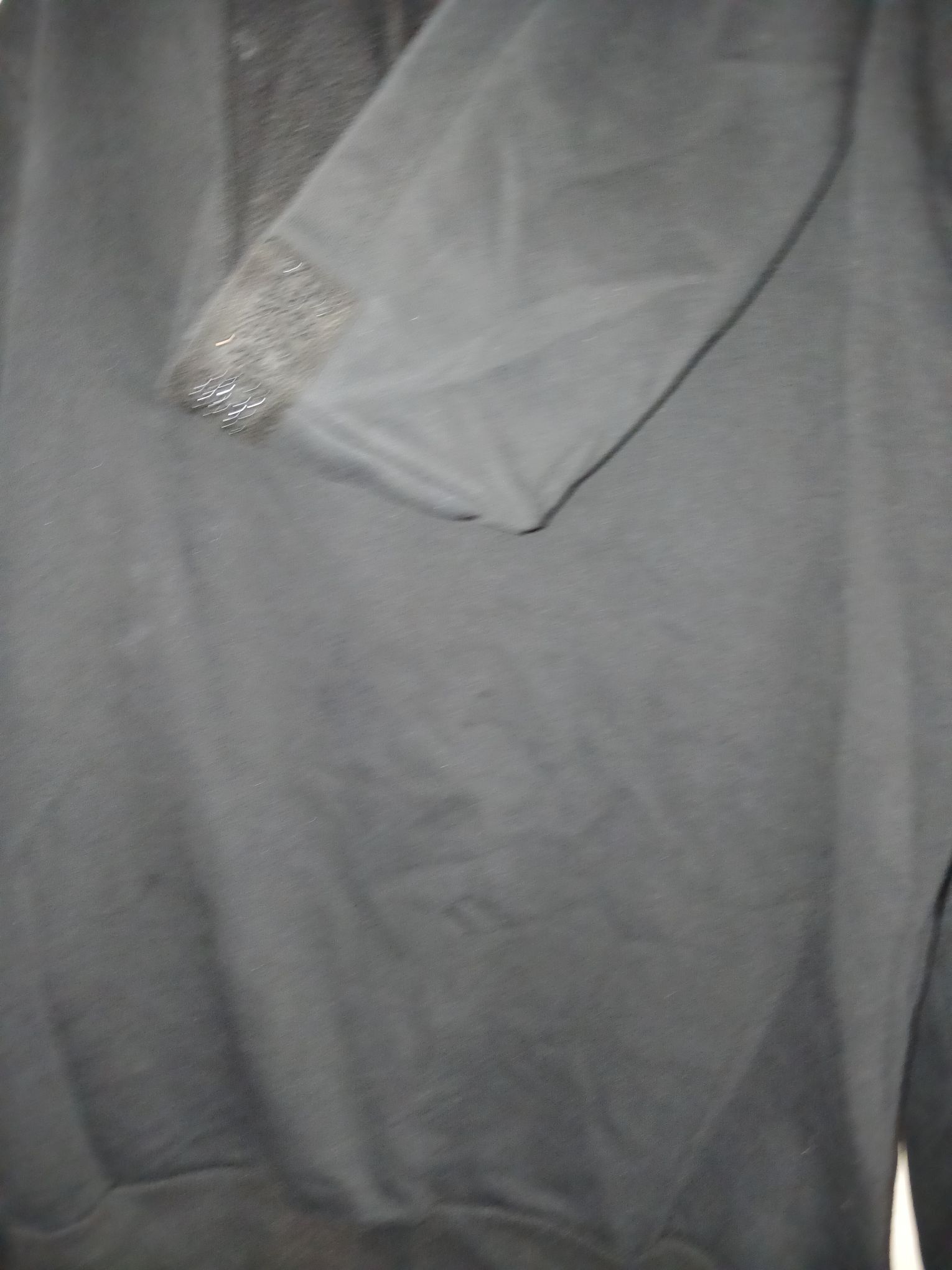Siyah Fermuarlı Sweatshirt — görsel 5/6