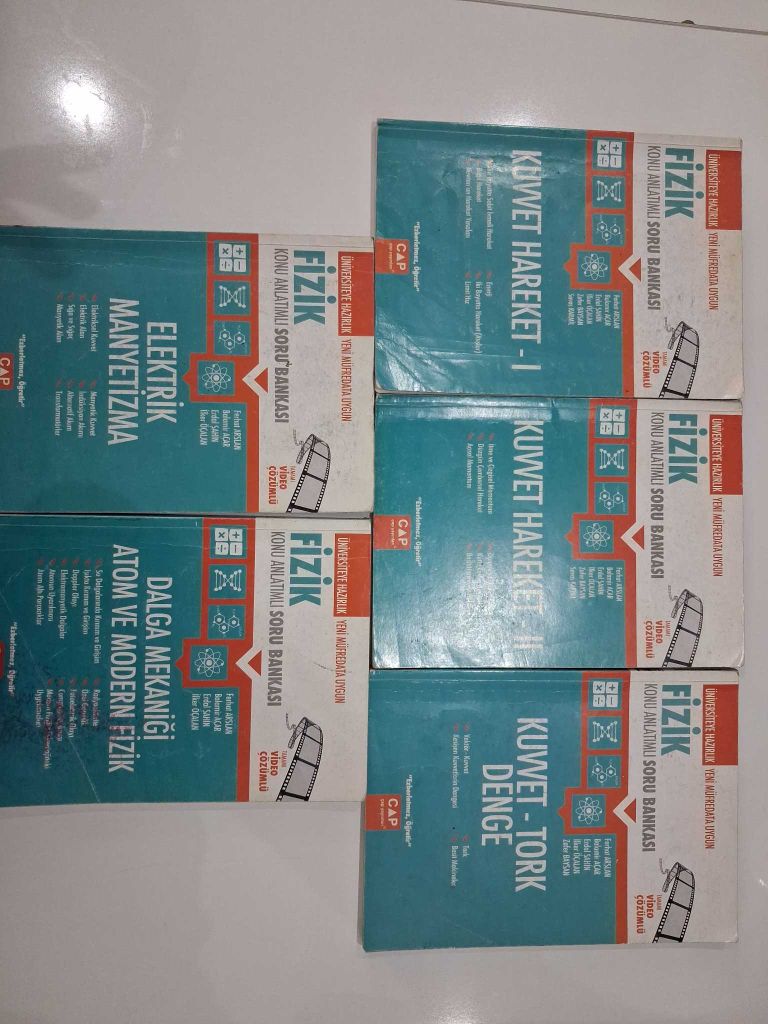 Çap Yayınları Ayt Fizik Kitap Seti — görsel 2/2