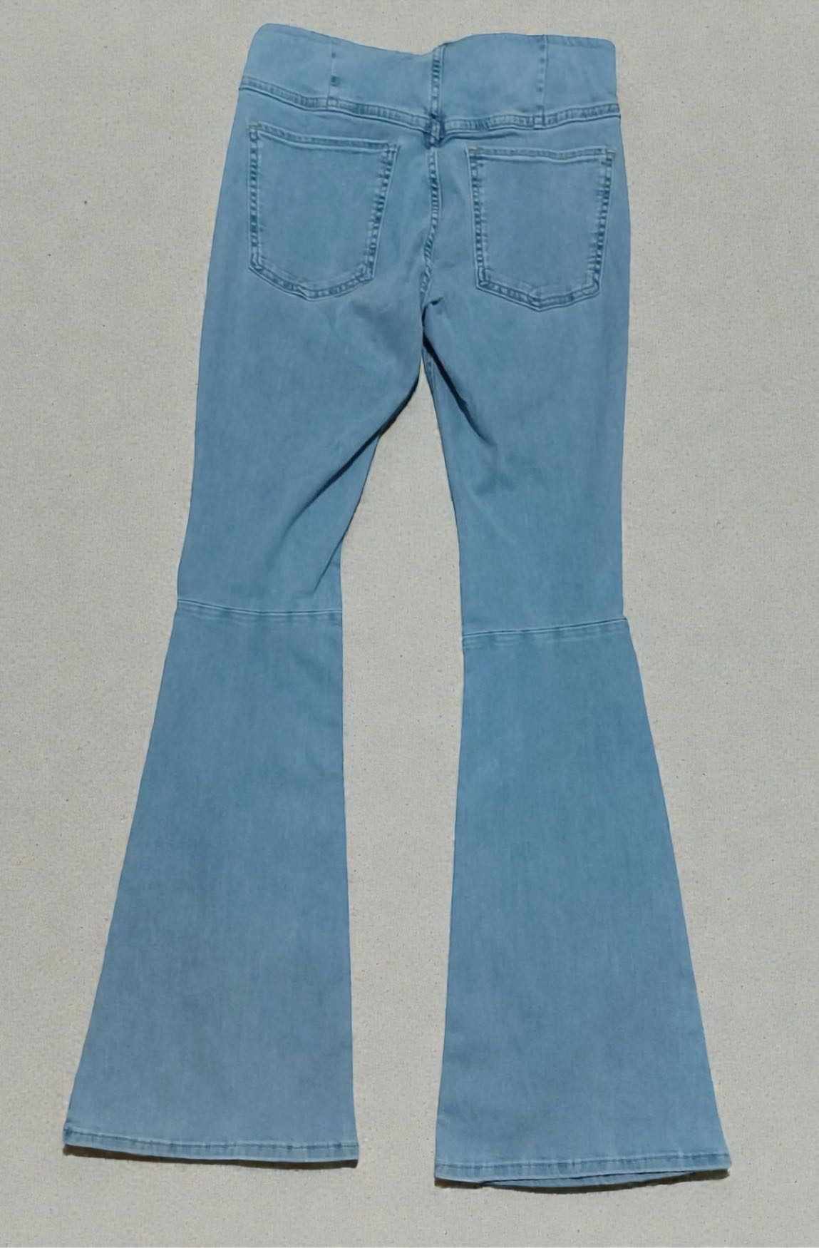 Free People Penny PullOn Flare Tayt Jean — görsel 8/8