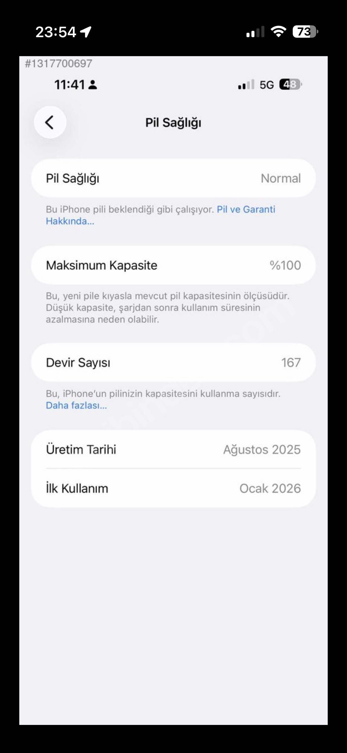 İ phone 17 AİR 256 Gb Skyblue — görsel 4/4