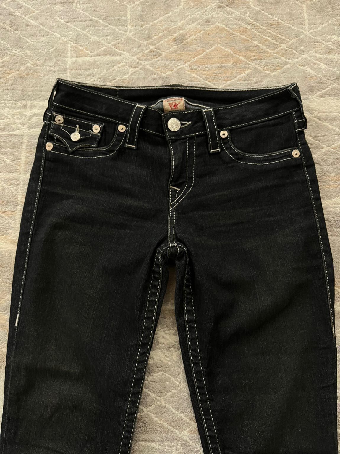 True Religion Siyah Jean — görsel 3/4