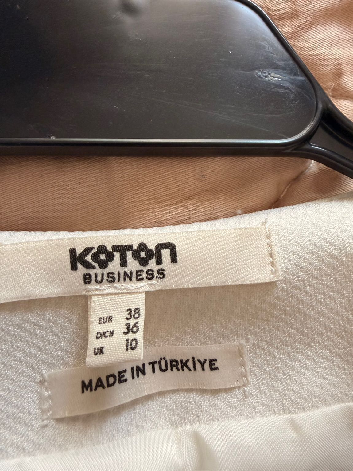 Beyaz Blazer Elbise — görsel 3/6