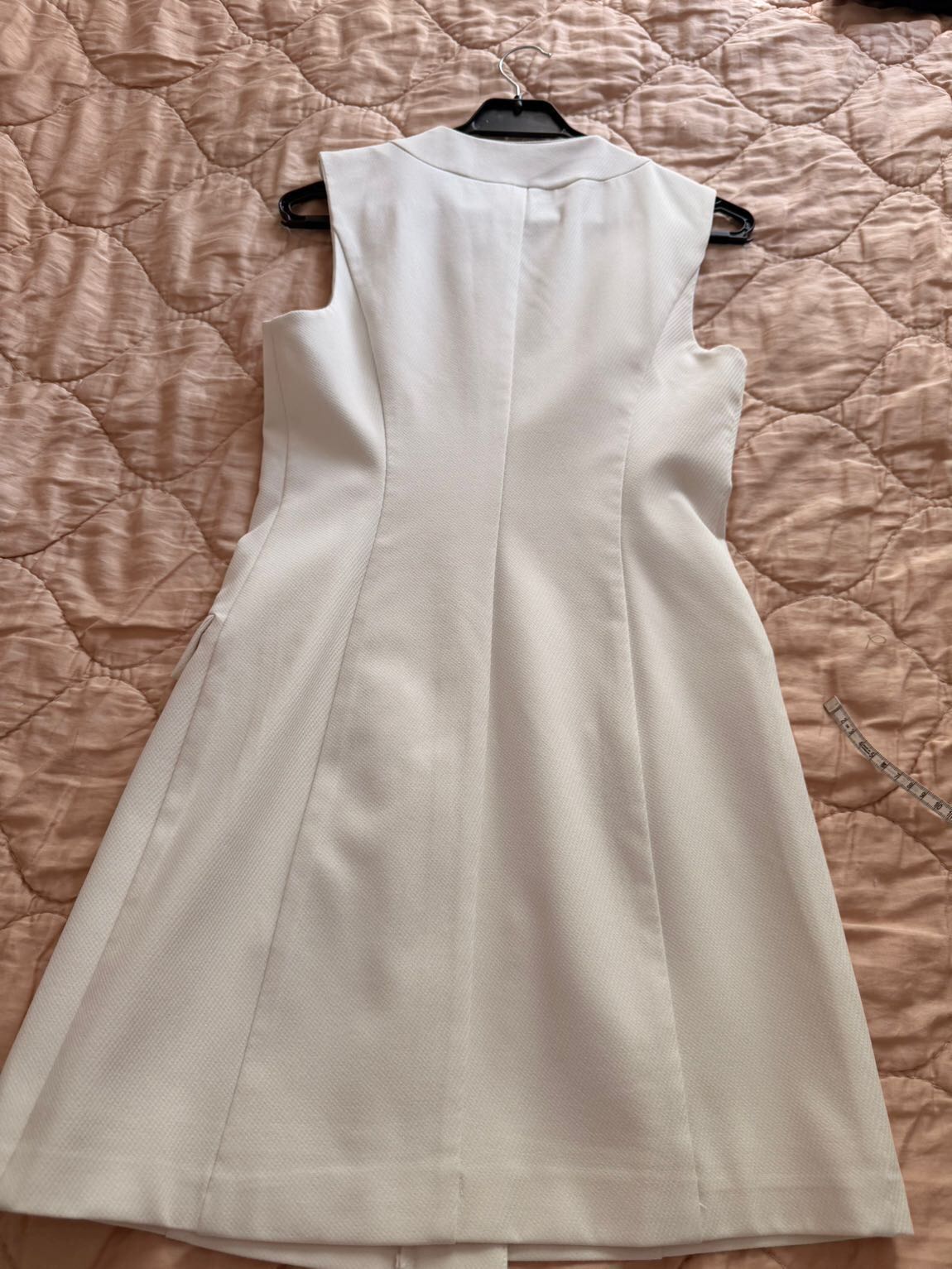 Beyaz Blazer Elbise — görsel 4/6