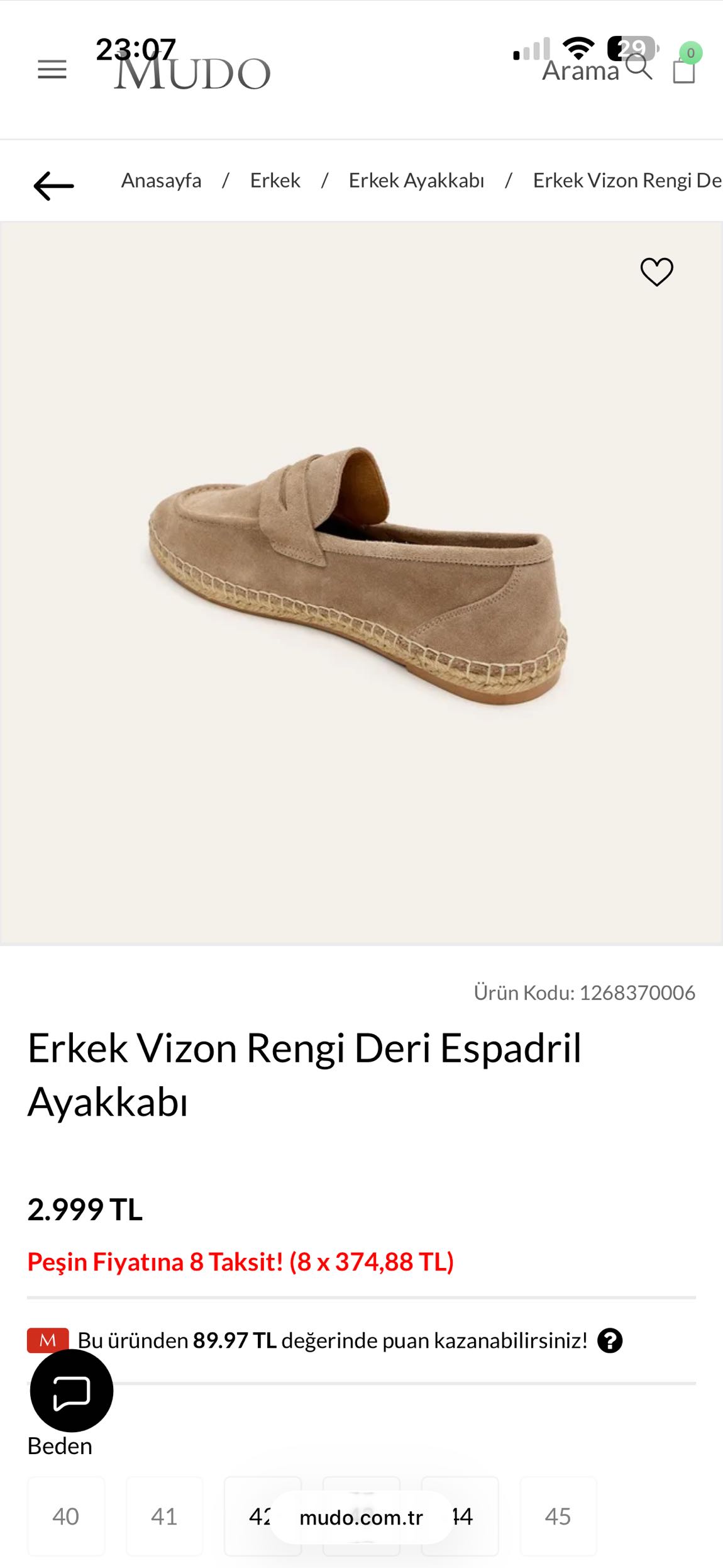 MUDO ESPADRİL — görsel 3/9