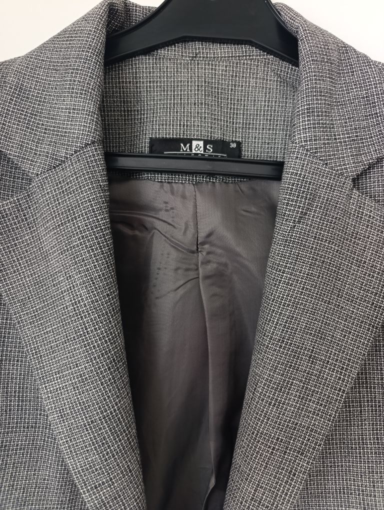Marks & Spencer (M&S) Gri Klasik Blazer — görsel 6/6