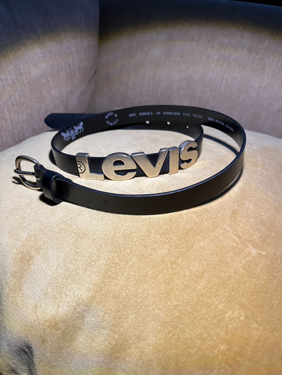 LEVIS ORIJINAL KADIN HAKIKI DERI KEMER — görsel 2/8