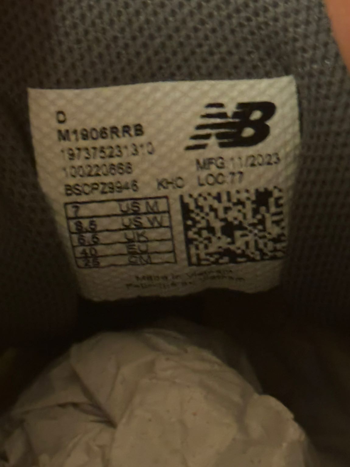 New Balance 1906R Sneaker Sıfır — görsel 8/9