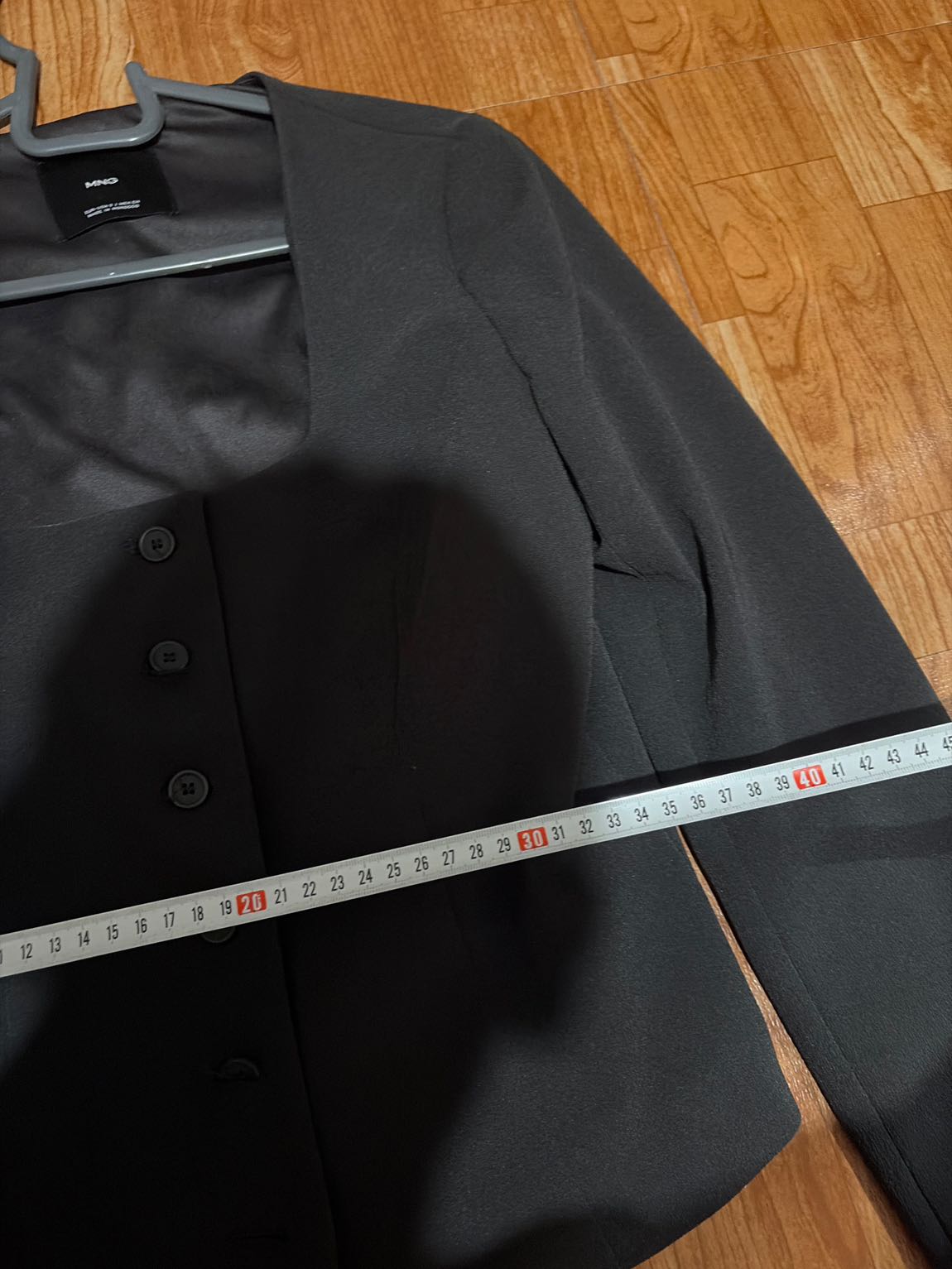 Mango Siyah Kumaş Blazer Ceket — görsel 6/6