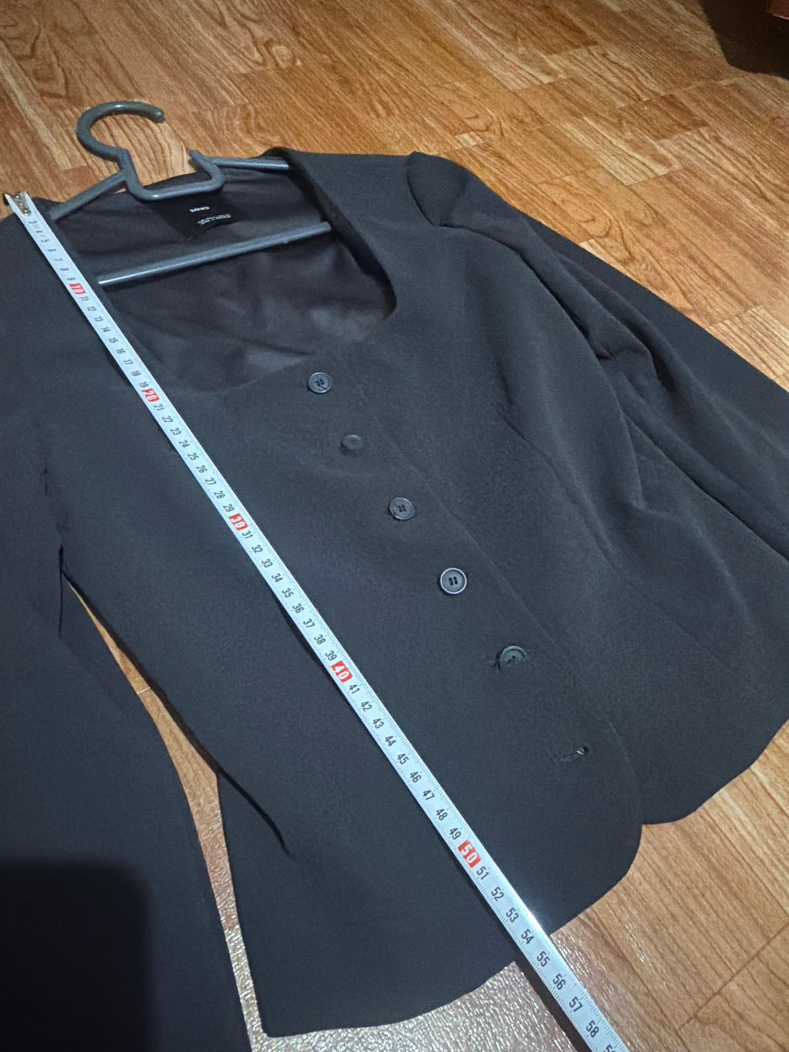 Mango Siyah Kumaş Blazer Ceket — görsel 5/6