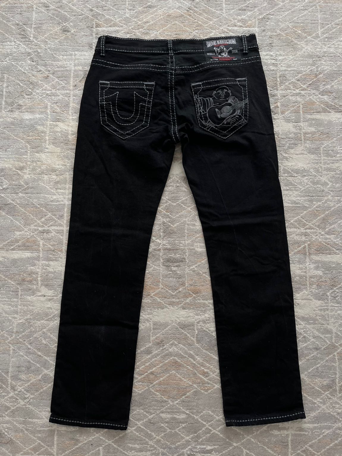 True Religion Siyah Jean Pantolon — görsel 3/8