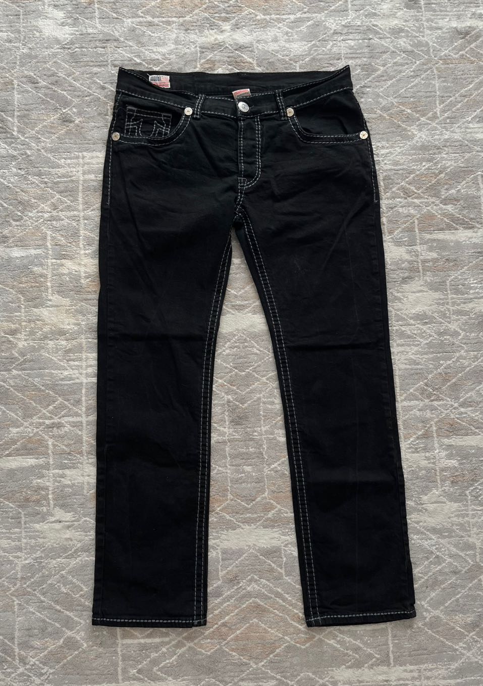 True Religion Siyah Jean Pantolon — görsel 4/8