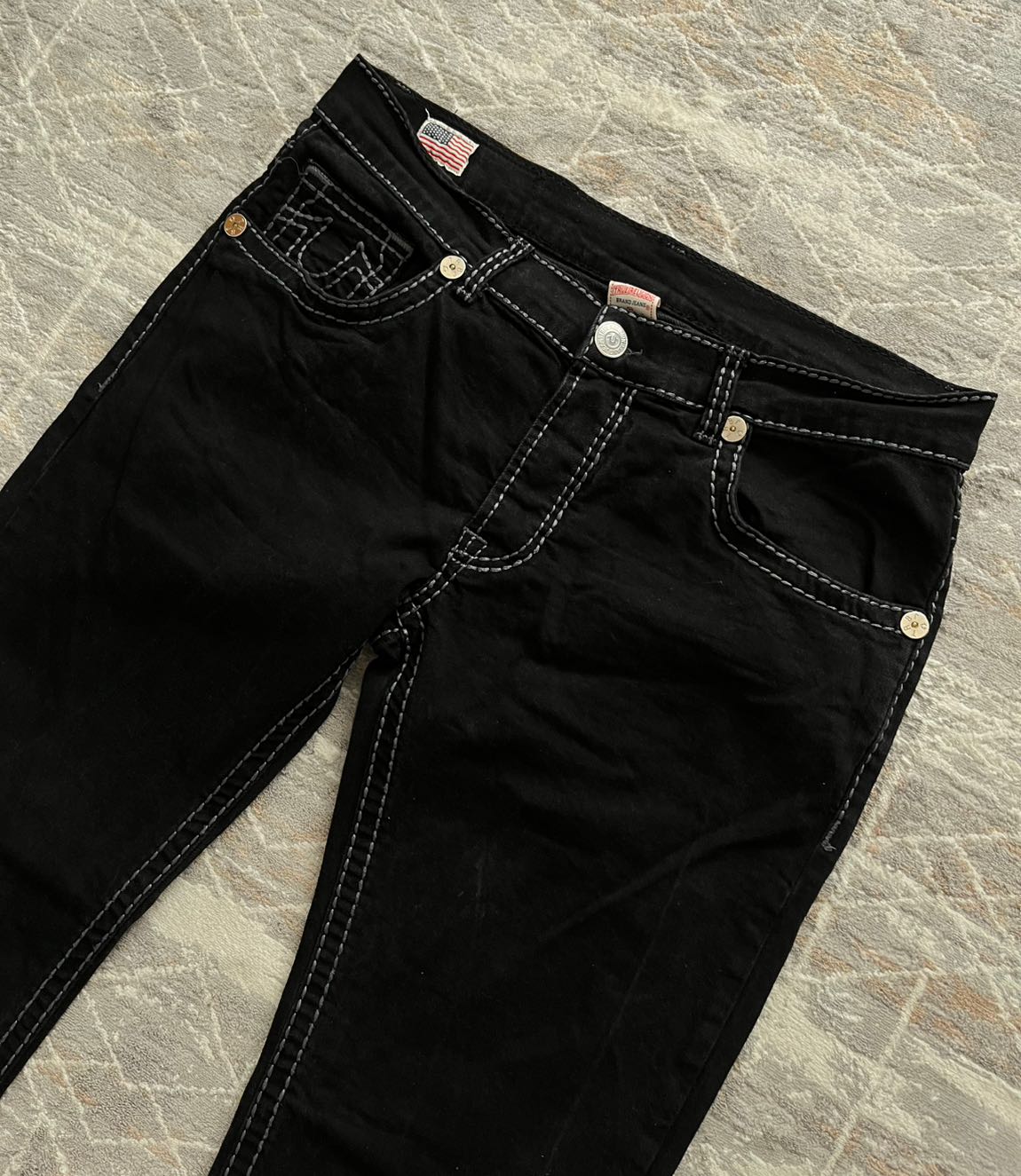 True Religion Siyah Jean Pantolon — görsel 5/8