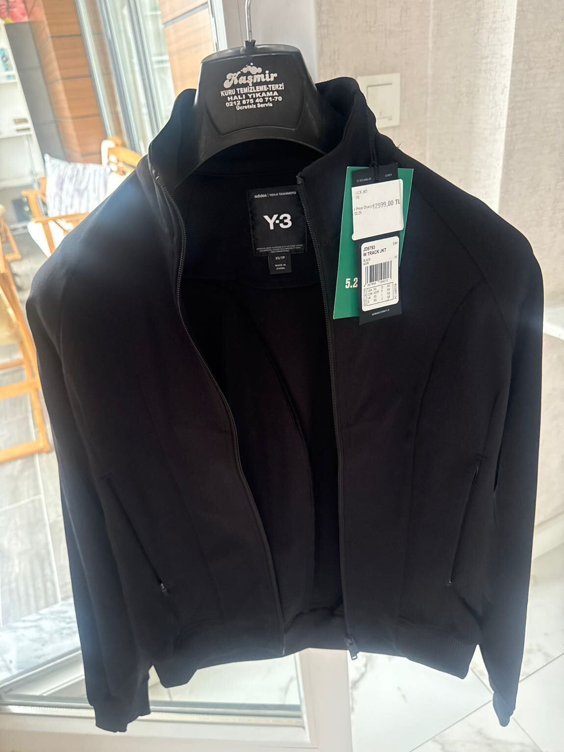 Adidas Y3 Siyah Track Top Ceket — görsel 3/6