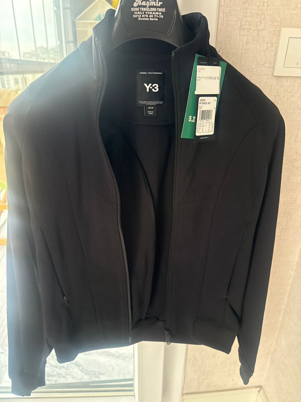 Adidas Y3 Siyah Track Top Ceket — görsel 4/6