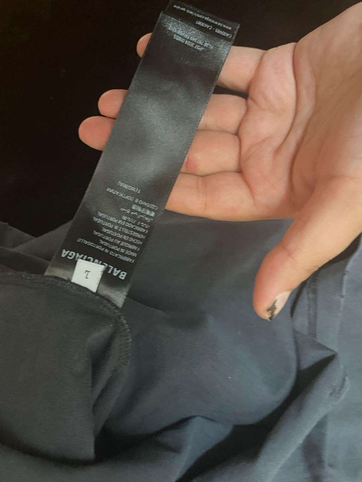 Balenciaga Oversize Tişört — görsel 3/3
