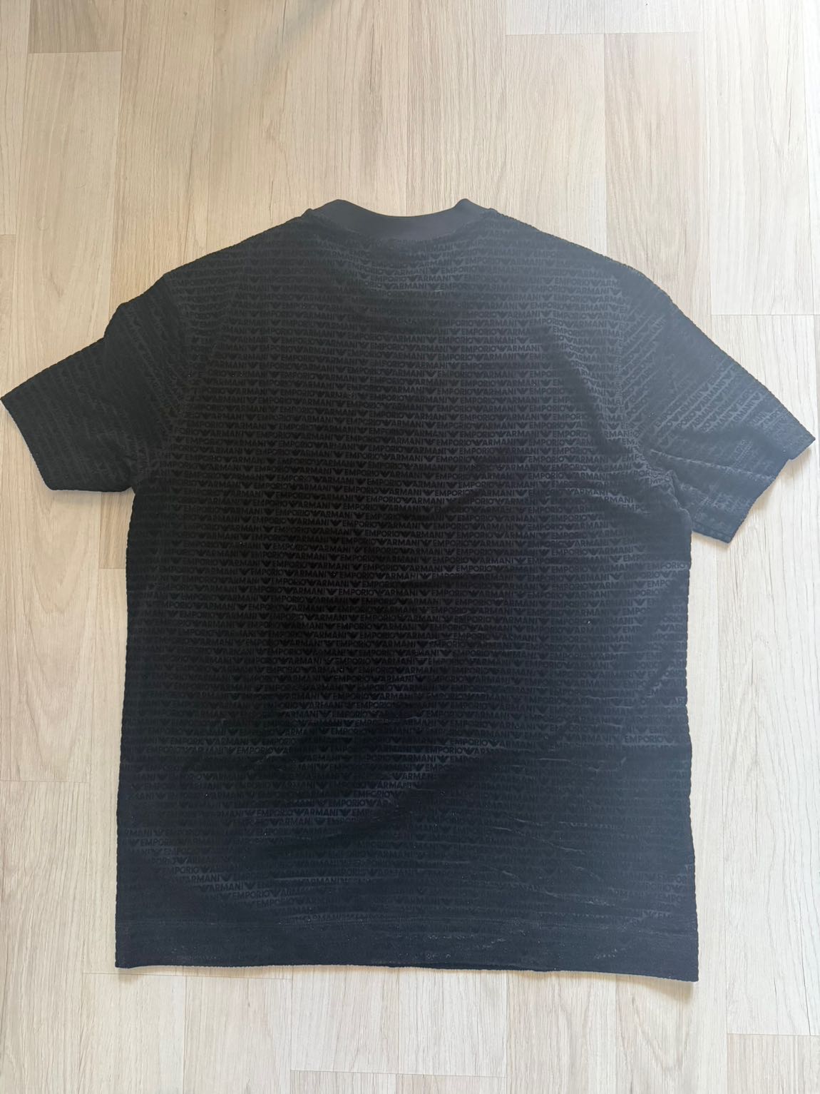 Emporio Armani Siyah Baskılı T-shirt — görsel 2/2
